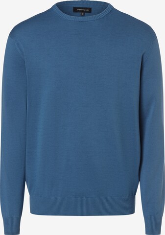 Pull-over Andrew James en bleu : devant