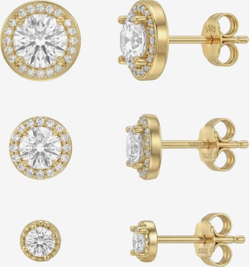 Sofia Milani Jewelry set 'Circle' in Gold: front