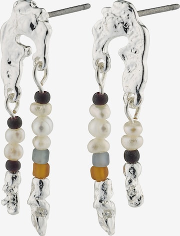 Boucles d'oreilles 'Niya' Pilgrim en argent : devant