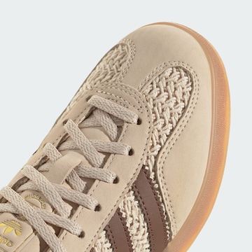 Baskets basses 'Gazelle' ADIDAS ORIGINALS en beige