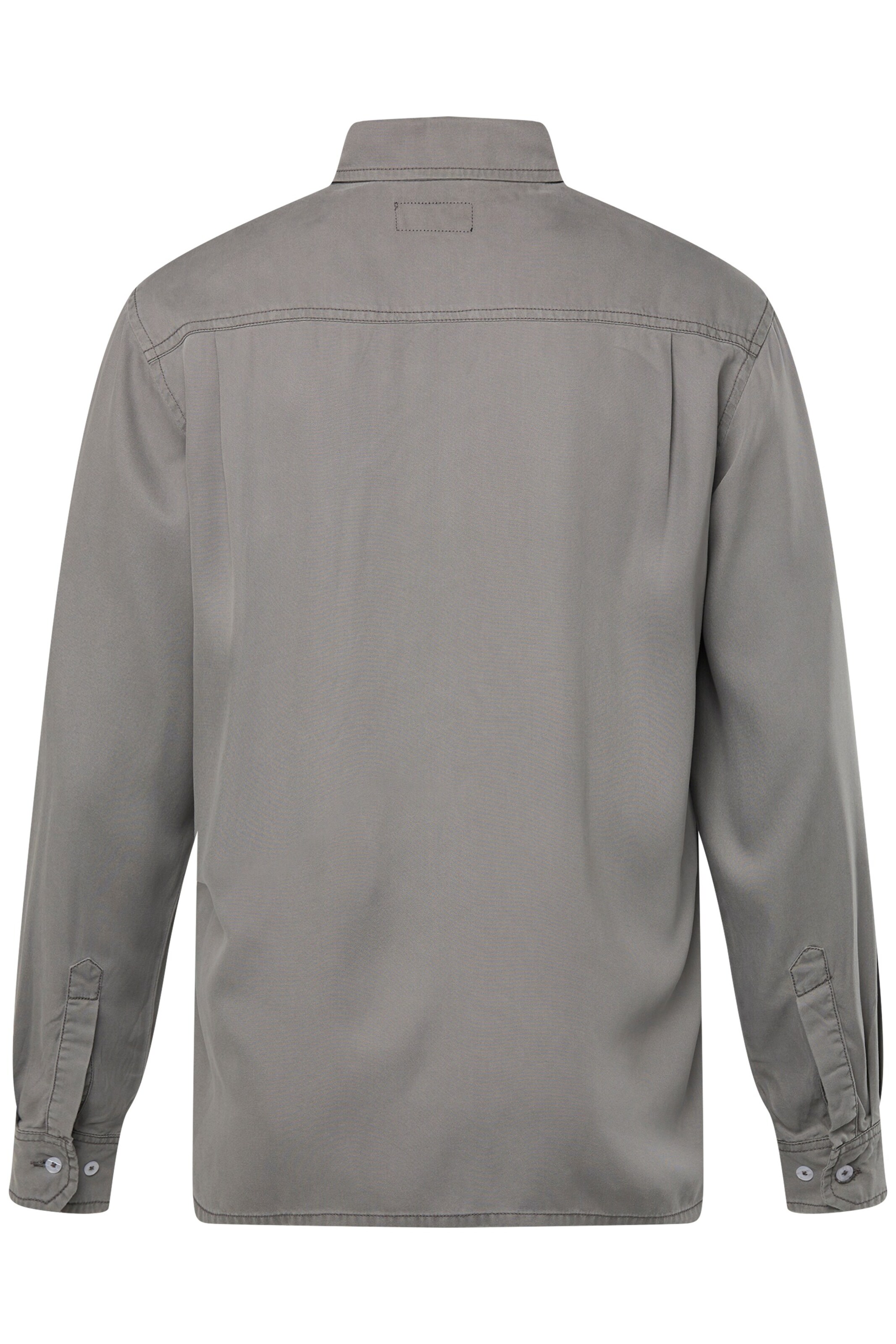 Men Plus Comfort Fit Hemd in Grau