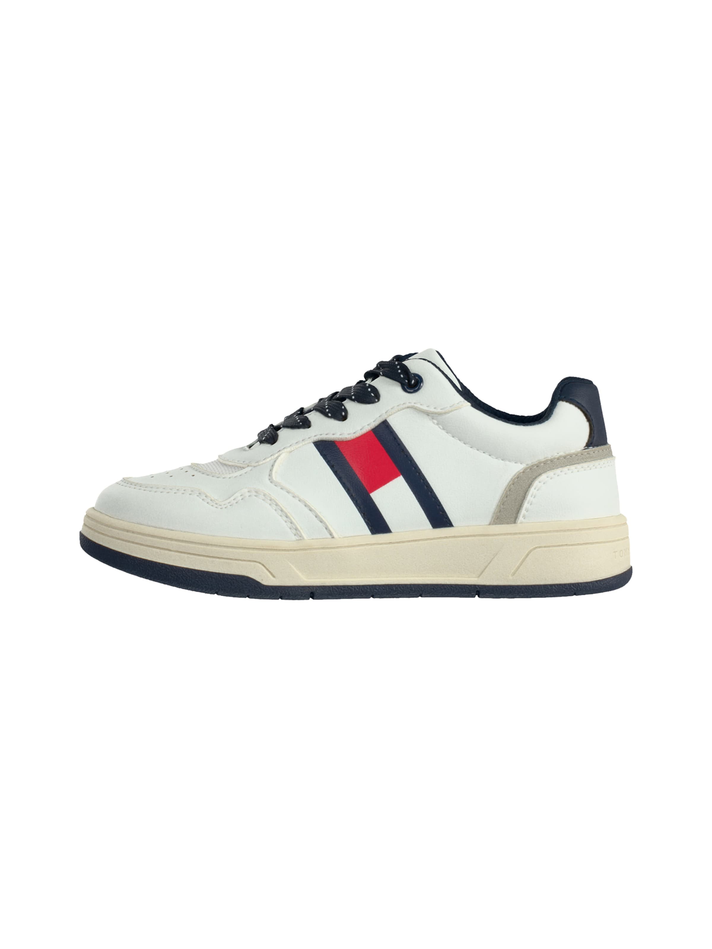 TOMMY HILFIGER Сникърси 'HAMPTON' в бяло: отпред