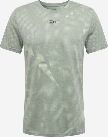 Reebok Functioneel shirt in Groen: voorkant