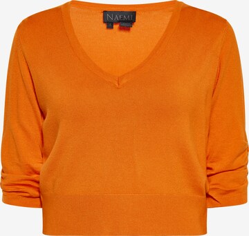 NAEMI Sweater in Orange: front