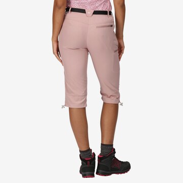 REGATTA Regular Outdoor Pants 'Xert' in Pink