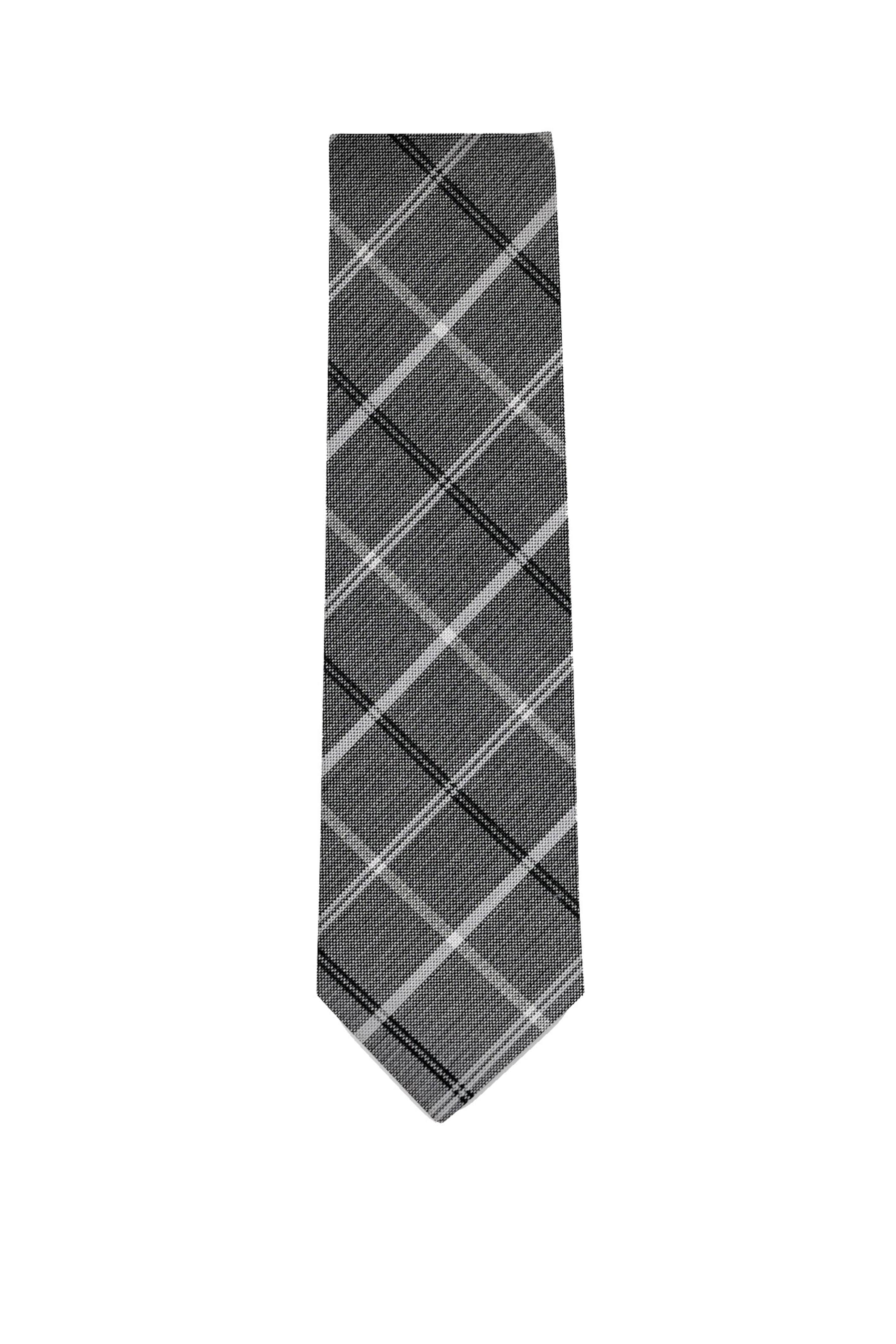 Cravate Real Guys en gris : devant