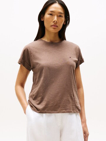 TOMMY HILFIGER Shirt in Bruin: voorkant
