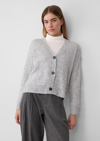 Cardigan s.Oliver en gris : devant