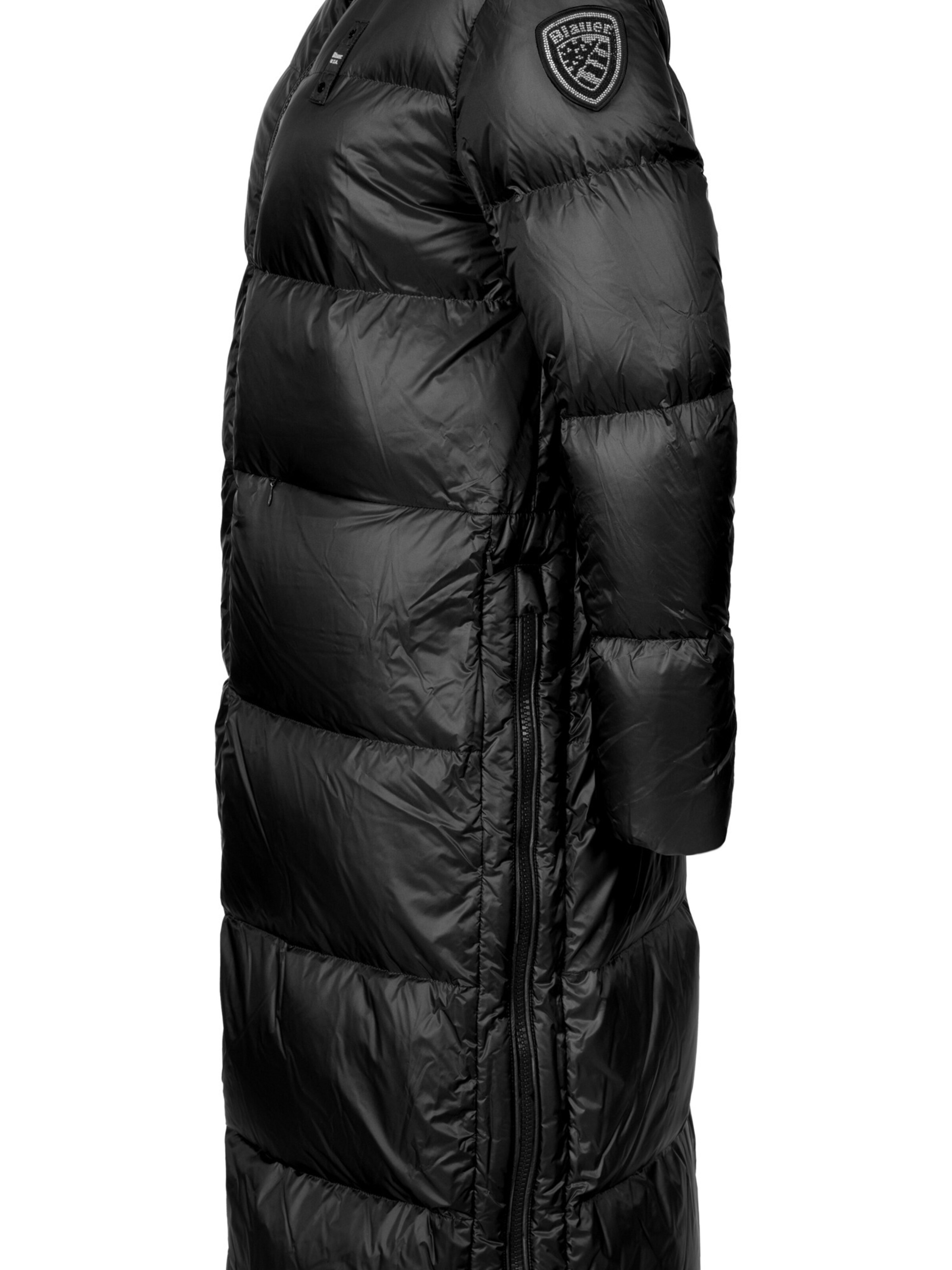 Blauer Winter Coat 'Celia' in Black