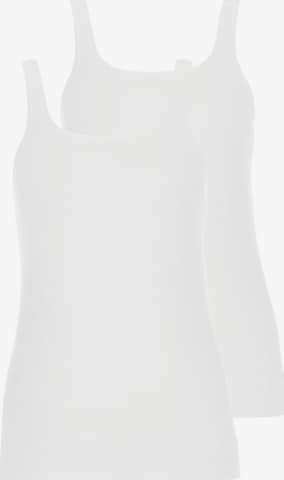 Lisca Unterhemd 'Emma' in Weiß: Vorderseite