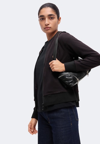 King Louie - Sudadera con cremallera 'Bessie' en negro