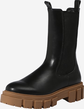 ABOUT YOU - Botas chelsea 'Ellen' em preto: frente