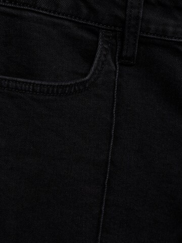 MANGO Slimfit Jeans 'Lora' in Zwart
