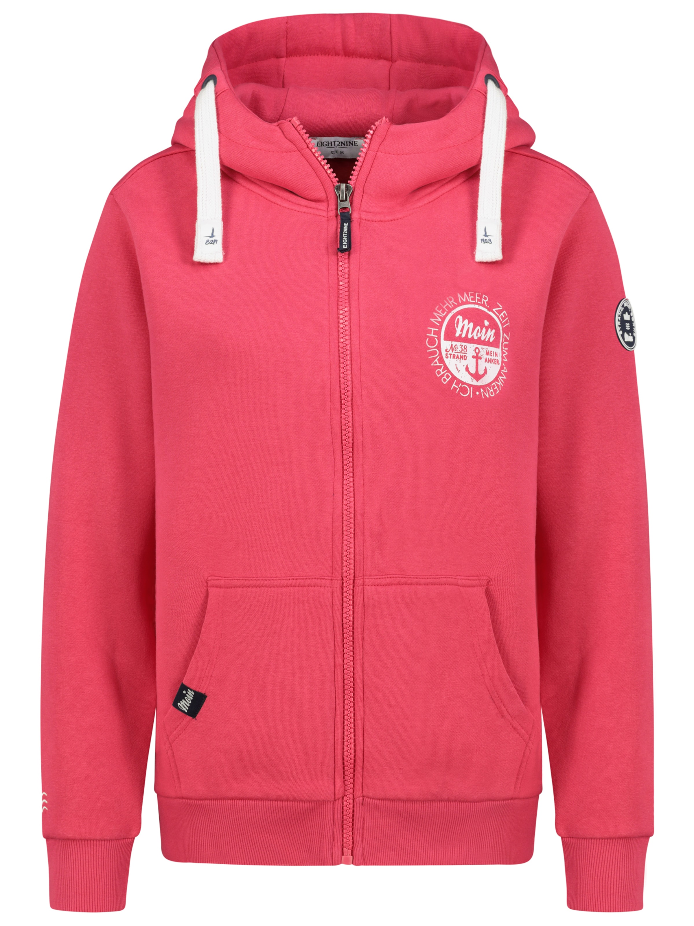Eight2Nine Sweat jacket in Pink: front