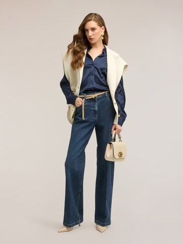MOTIVI Wide leg Jeans in Blue