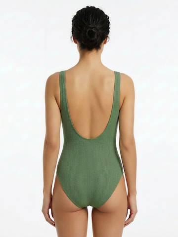 BONVERANO Classic Swimsuit in Green