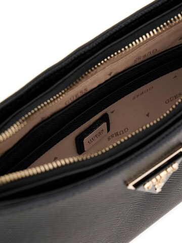 Sac bandoulière 'Noelle Ii Top Zip Shoulder Bag' GUESS en noir