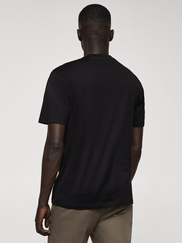MANGO MAN T-shirt 'BELLOW' i svart