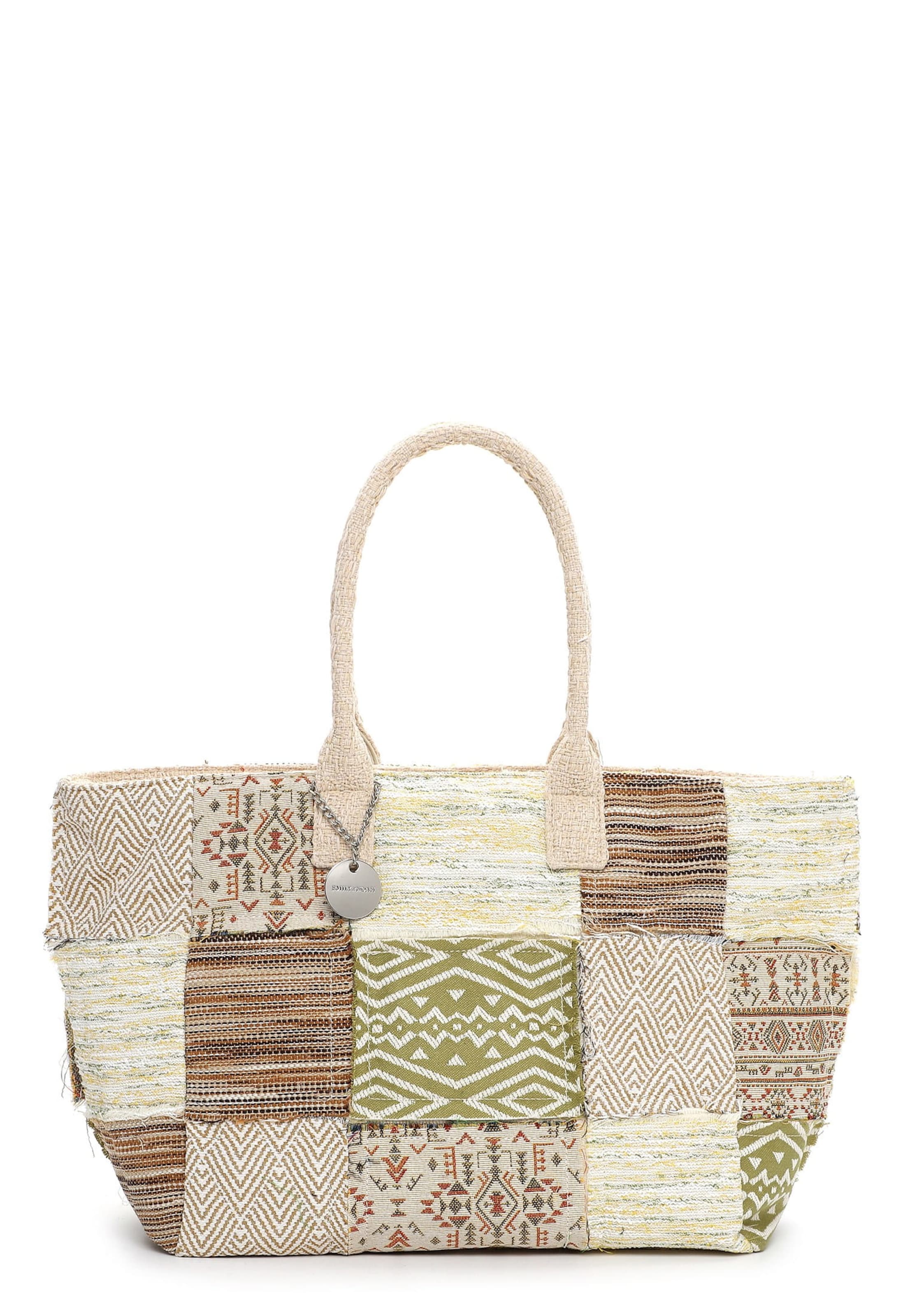 Cabas ' E&N Janneke ' Emily & Noah en beige : devant