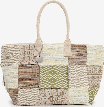Shopper ' E&N Janneke ' di Emily & Noah in beige: frontale