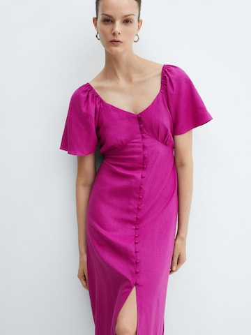 MANGO Letní šaty 'Red3' – fialová: přední strana