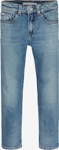 Calvin Klein Jeans Loosefit Jeans in Blauw: voorkant