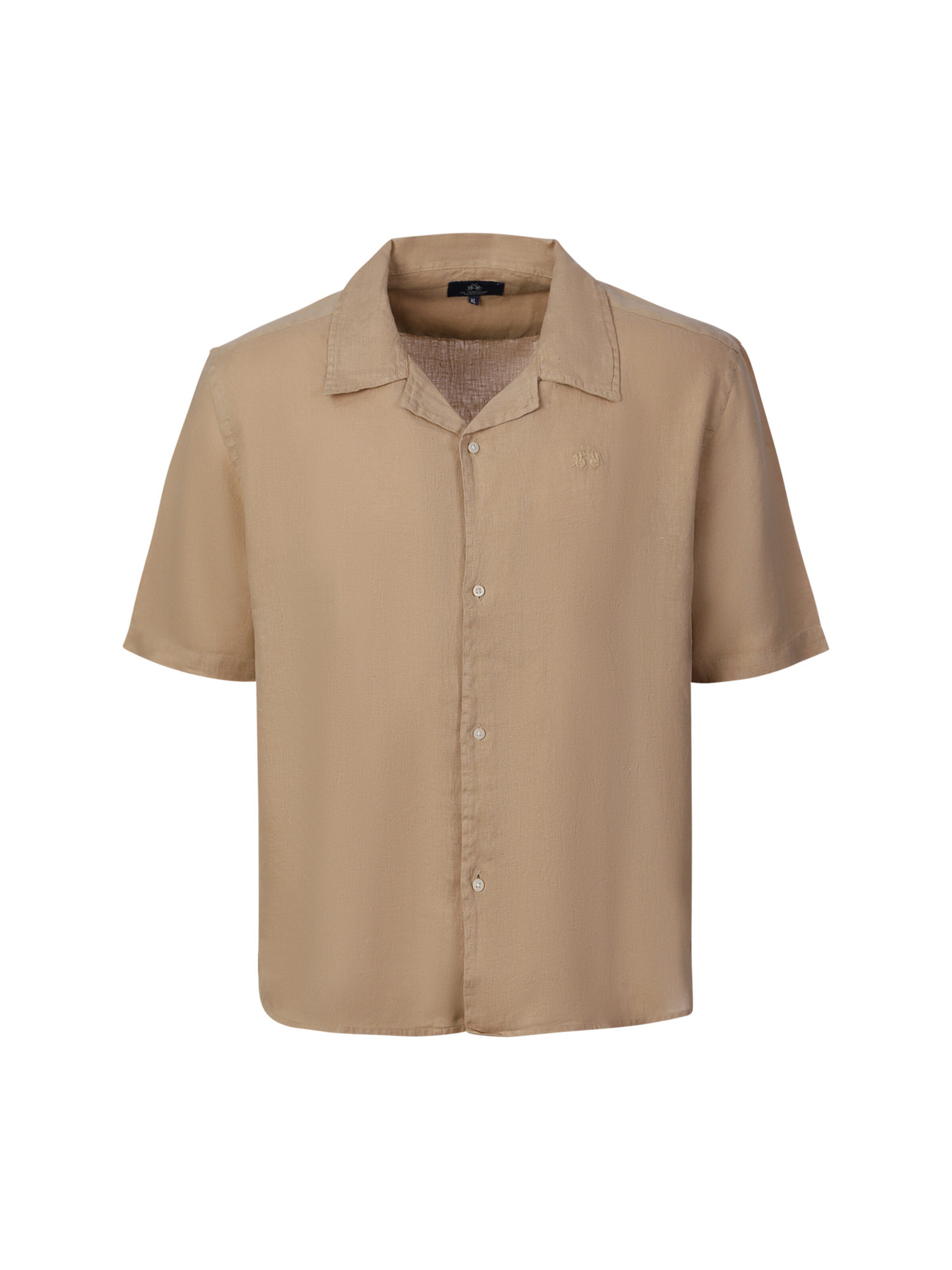 La Martina Regular fit Button Up Shirt in Beige: front