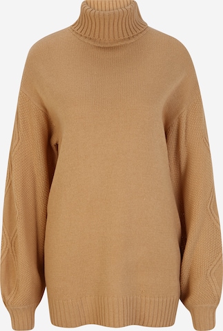 Missguided Petite Sweater in Beige: front