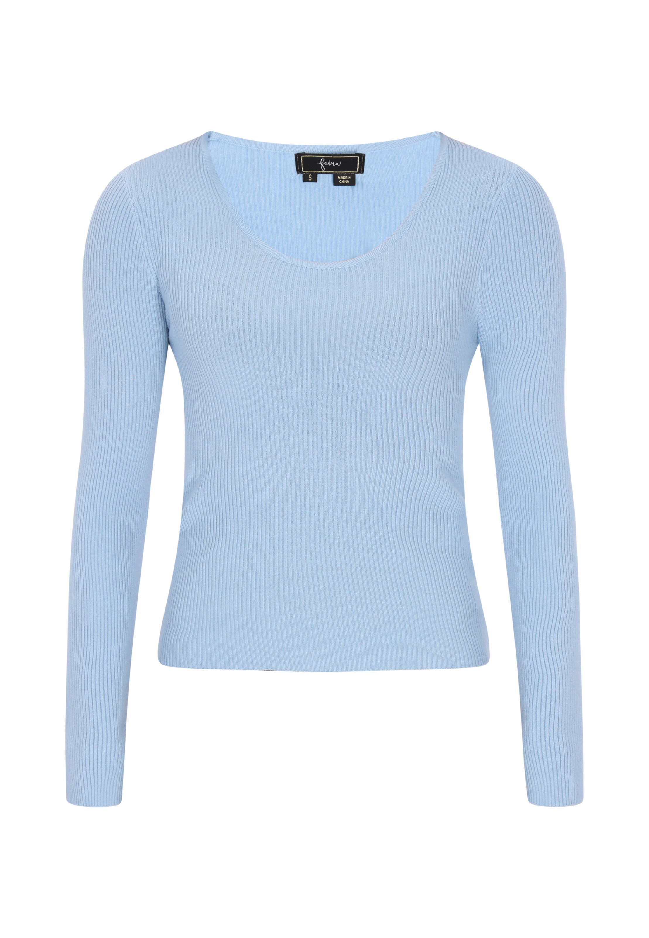 Pull-over 'Fashion Look' faina en bleu : devant