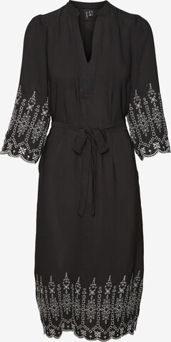 VERO MODA Shirt Dress in Black: front