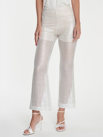 Regular Pantalon 'Wahori' Ana Alcazar en blanc : devant