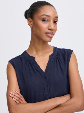 b.young - Blusa 'BYJacqueline' em azul