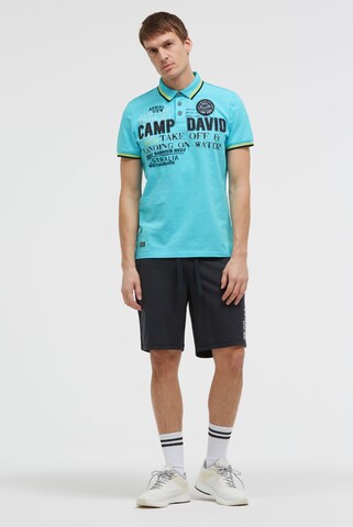 CAMP DAVID Regular Pants in Blue