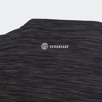 ADIDAS SPORTSWEAR Funktionsshirt 'Aeroready Heather' in Grau