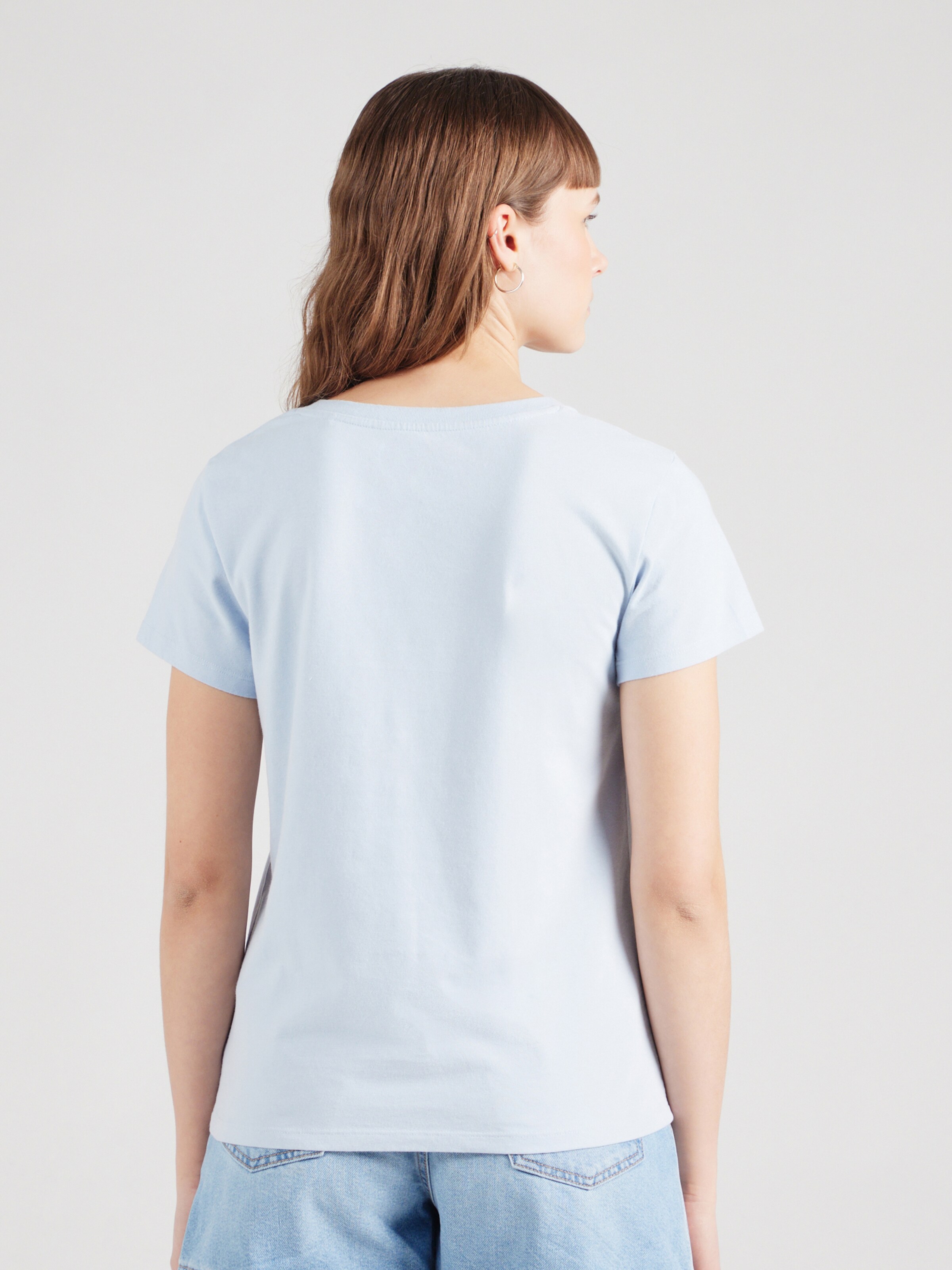 Tee shirt levis bleu clair cheap