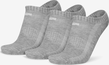 Circle Five Socks in Grey: front