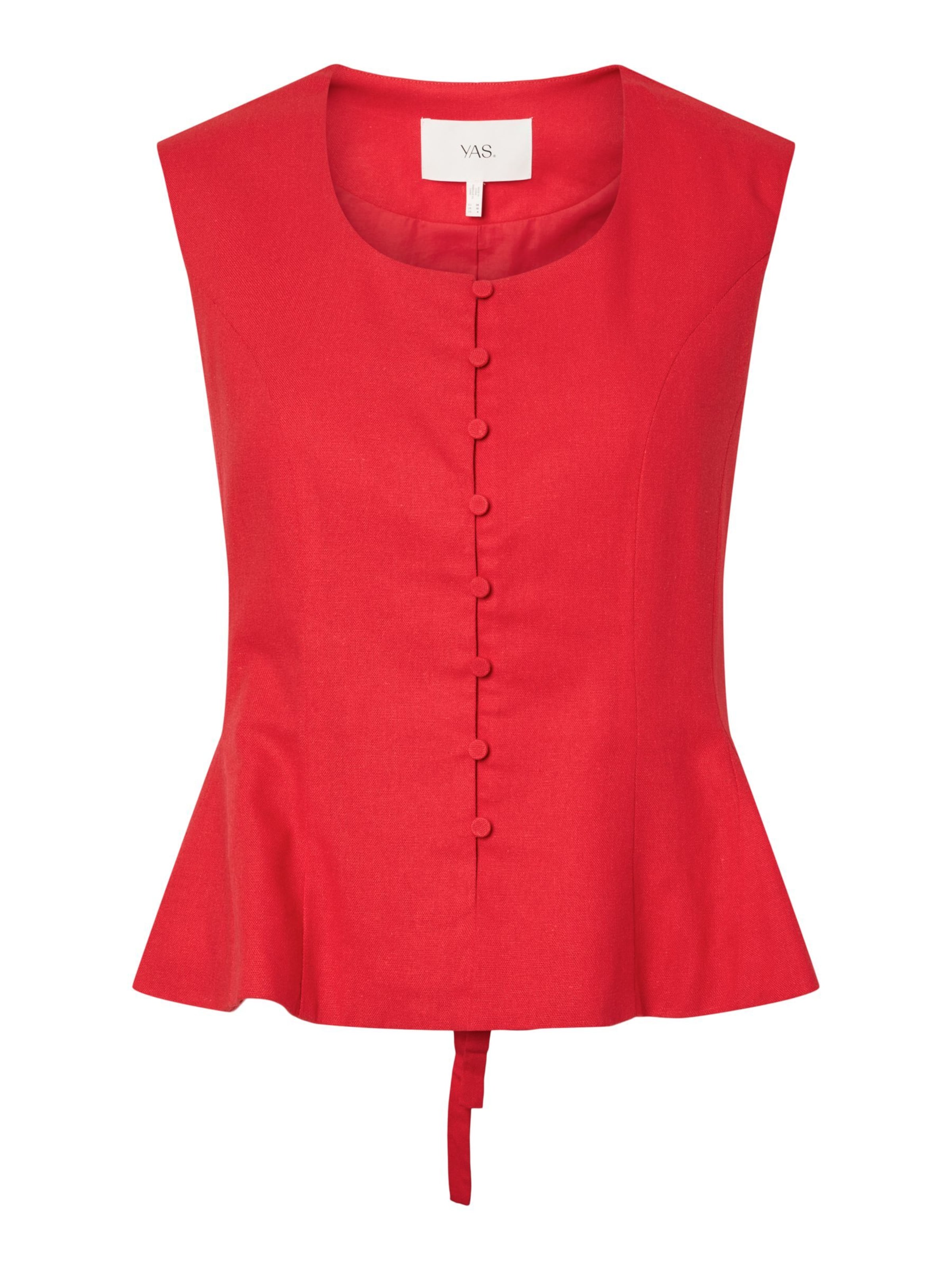 YAS - Blusa en rojo: frente