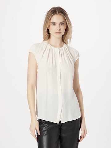 BOSS - Blusa 'Berika' em branco: frente