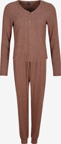 Loungeable Pajama in Brown: front
