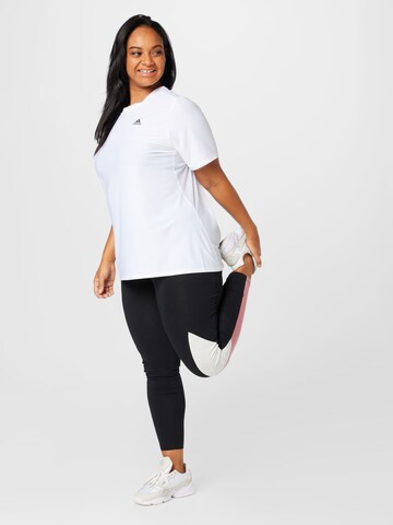 ADIDAS SPORTSWEAR - Camisa funcionais 'Runner ' em branco