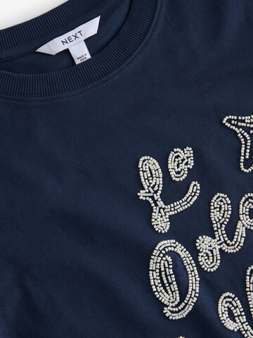 Next T-Shirt in Blau