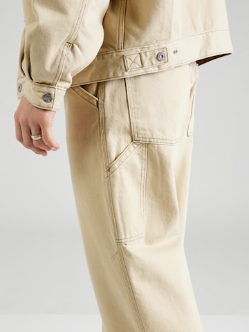 LEVI'S ® Loosefit Jeans 'Silvertab Baggy Carpenter' in Beige