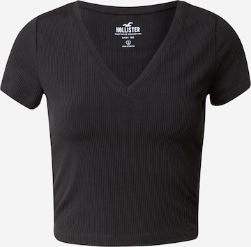 HOLLISTER Shirt in Zwart: voorkant