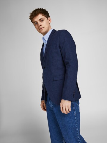 JACK & JONES Slim Fit Sakko in Blau