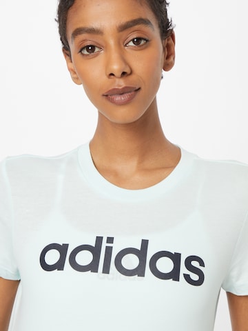 ADIDAS SPORTSWEAR Performance Shirt 'Essentials Logo' in Green