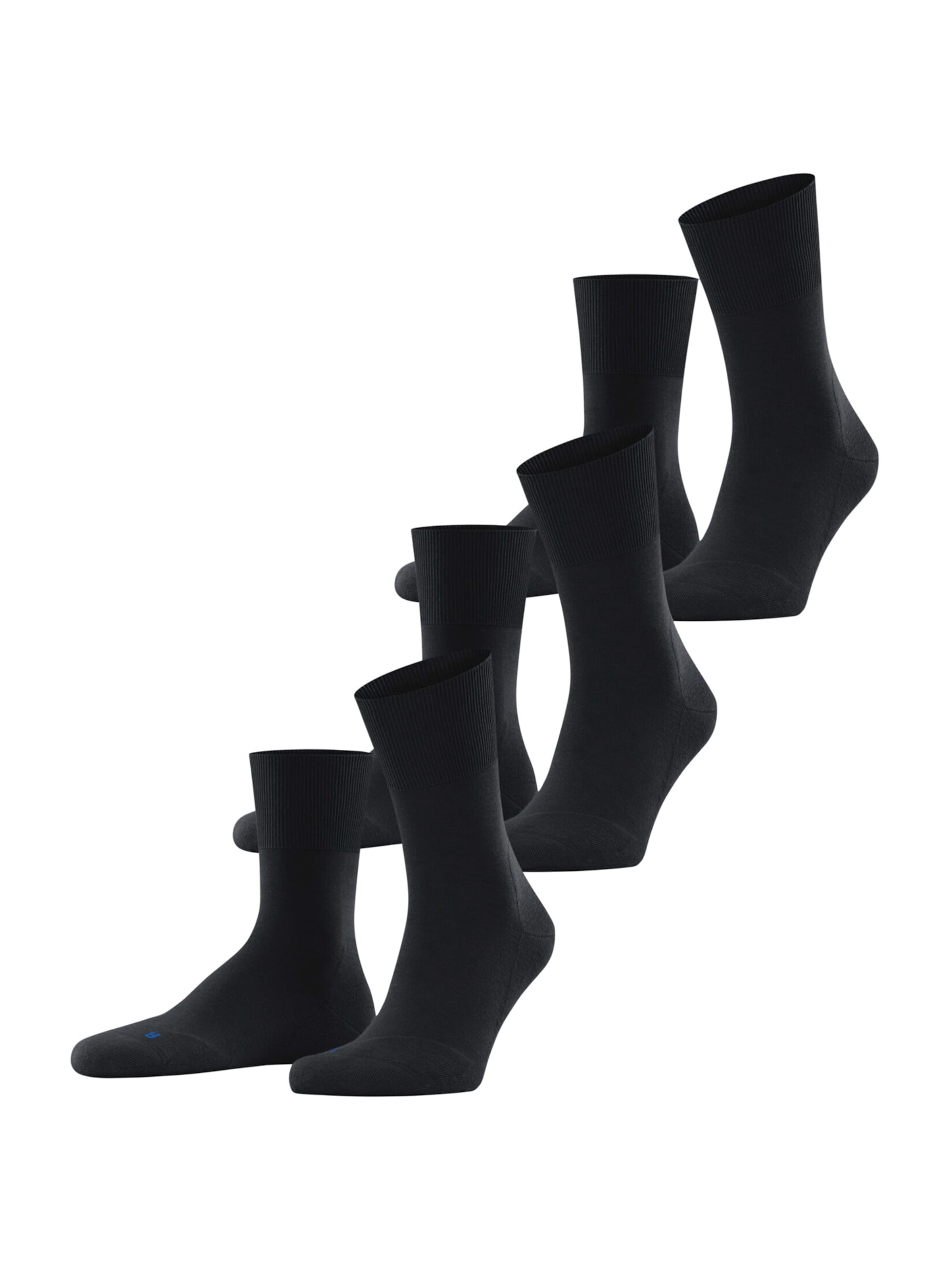 FALKE Skarpety 'Run 3-Pack' w kolorze czarny