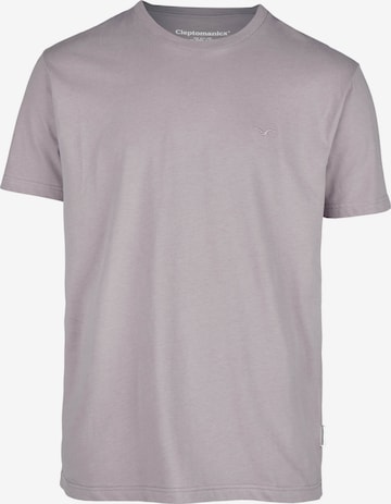 Cleptomanicx T-Shirt 'Ligull Regular' in Lila: Vorderseite