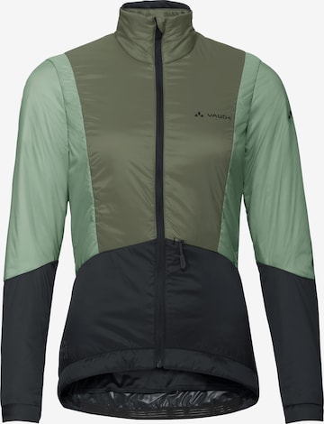 VAUDE Athletic Jacket 'Kuro' in Green: front