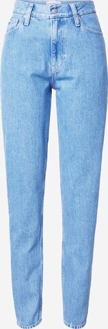 Tapered Jeans 'MOM Jeans' di Calvin Klein Jeans in blu: frontale