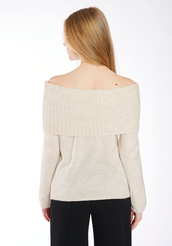 Hailys Pullover 'Au44relia' i beige